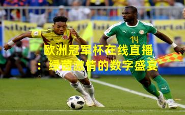 欧洲冠军杯在线直播：绿茵激情的数字盛宴